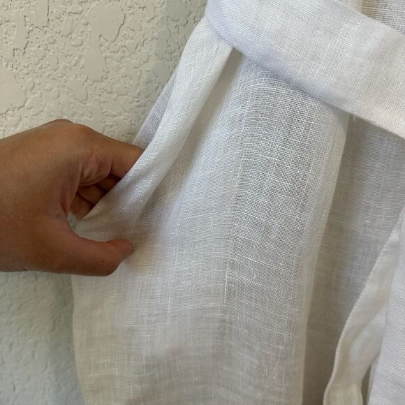 LISA MARIE FERNANDEZ Mira Ruffled Off-The-Shoulder Maxi Dress White - Picture 6 of 16